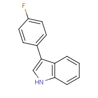 101125-32-0 3-(4-FLUORO-PHENYL)-1H-INDOLE chemical structure