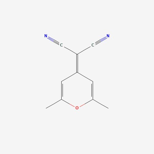 28286-88-6 (2,6-Dimethyl-4H-pyran-4-ylidene)malononitrile chemical structure