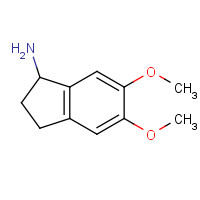 91247-06-2 5,6-DIMETHOXY-INDAN-1-YLAMINE chemical structure