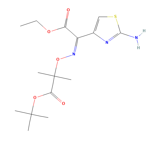 86299-46-9 Ethyl 2-(2-aminothiazole-4-yl)-2-(1-tert-butoxycarbonyl-1-methylethoxyimino)acetate chemical structure