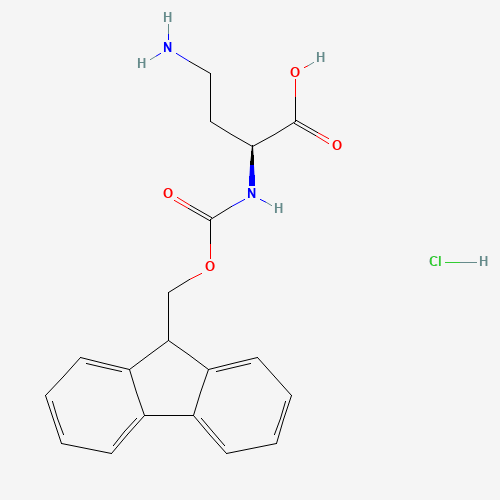366491-49-8 [(3S)-3-carboxy-3-(9H-fluoren-9-ylmethoxycarbonylamino)propyl]ammonium chloride chemical structure