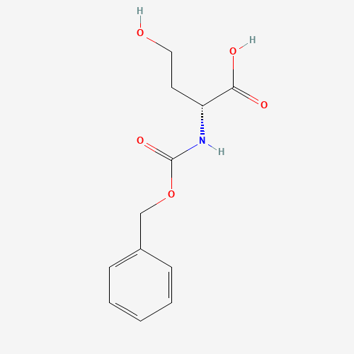 41088-85-1 N-[(Benzyloxy)carbonyl]homoserine chemical structure