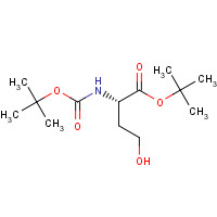 81323-58-2 2-Methyl-2-propanyl N-{[(2-methyl-2-propanyl)oxy]carbonyl}-L-homoserinate chemical structure