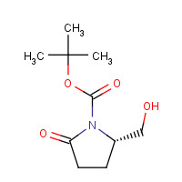 81658-25-5 2-Methyl-2-propanyl (2S)-2-(hydroxymethyl)-5-oxo-1-pyrrolidinecarboxylate chemical structure