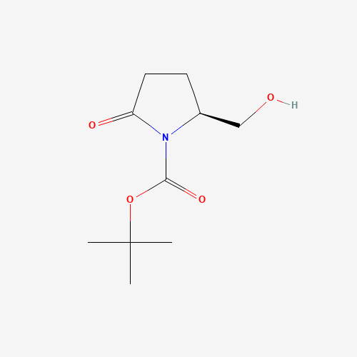 81658-25-5 2-Methyl-2-propanyl (2S)-2-(hydroxymethyl)-5-oxo-1-pyrrolidinecarboxylate chemical structure