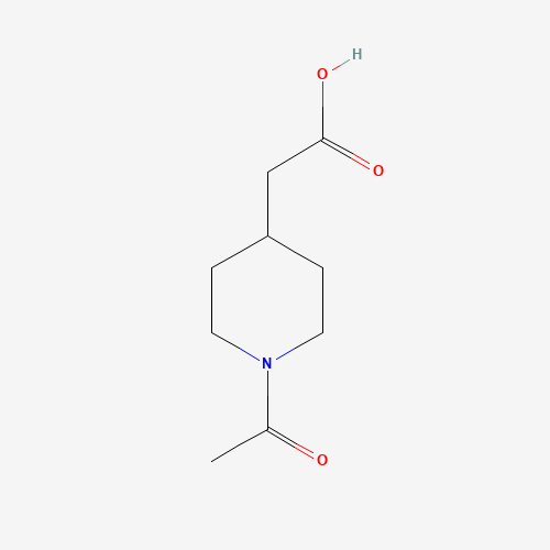 78056-60-7 (1-Acetyl-4-piperidinyl)acetic acid chemical structure