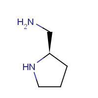 72300-69-7 1-[(2R)-2-Pyrrolidinyl]methanamine chemical structure