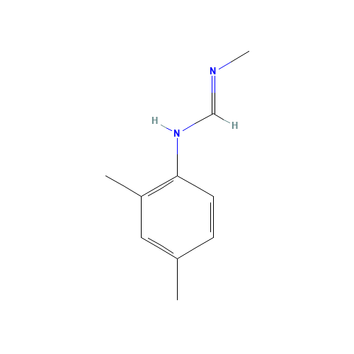 33089-74-6 N-(2,4-Dimethylphenyl)-N'-methylimidoformamide chemical structure