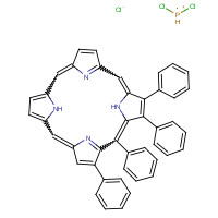 84896-72-0 Dichlorophosphonium chloride 2,3,5,7-tetraphenylporphyrin (1:1:1) chemical structure