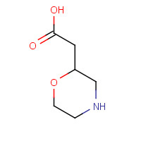 1257854-97-9 (2R)-2-Morpholinylacetic acid chemical structure