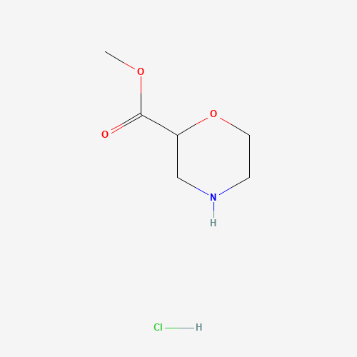 937063-34-8 methyl morpholine-2-carboxylate hydrochloride chemical structure