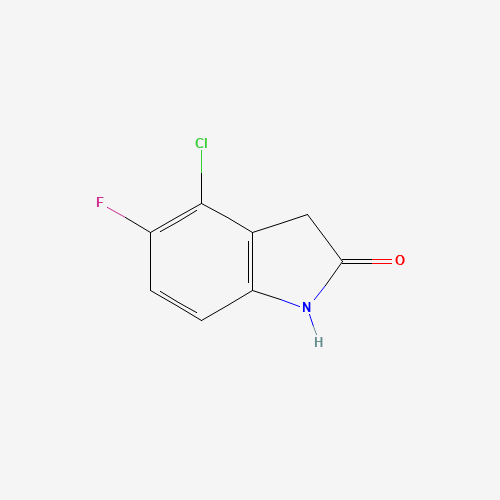 103585-71-3 4-Chloro-5-fluoro-1,3-dihydro-2H-indol-2-one chemical structure