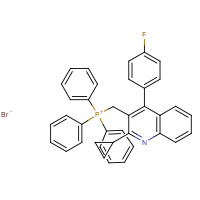 154057-58-6 {[2-Cyclopropyl-4-(4-fluorophenyl)-3-quinolinyl]methyl}(triphenyl)phosphonium bromide chemical structure