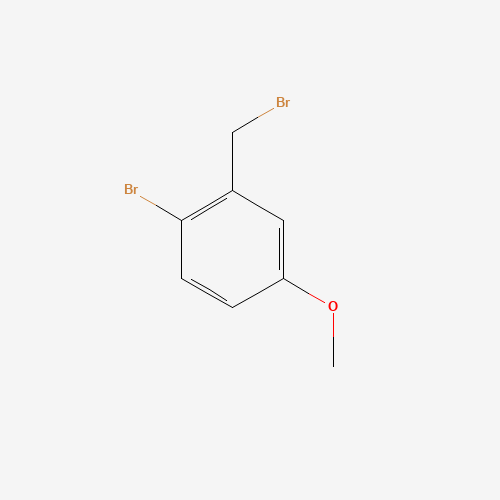 19614-12-1 1-Bromo-2-(bromomethyl)-4-methoxybenzene chemical structure