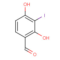82954-52-7 2,4-Dihydroxy-3-iodobenzaldehyde chemical structure