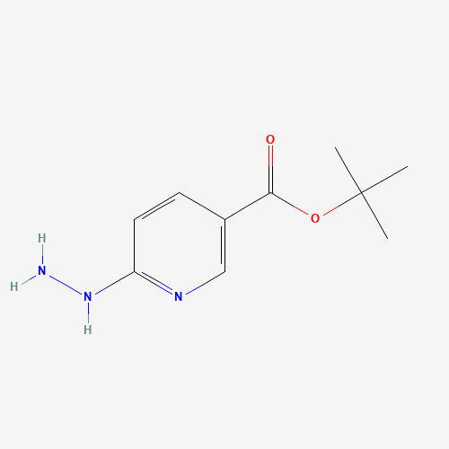 163213-19-2 2-Methyl-2-propanyl 6-hydrazinonicotinate chemical structure