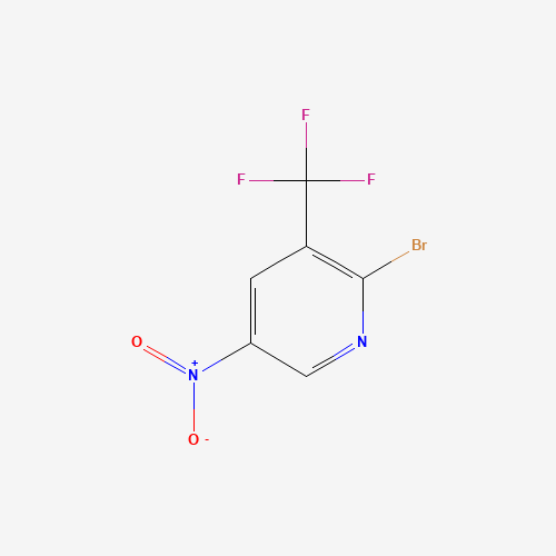 956104-42-0 2-Bromo-5-nitro-3-(trifluoromethyl)pyridine chemical structure
