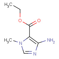 61982-18-1 ethyl 4-amino-1-methyl-1H-imidazole-5-carboxylate chemical structure