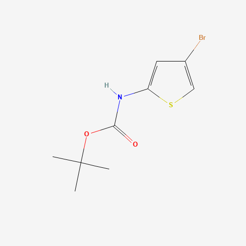 868387-45-5 tert-Butyl (4-bromo-2-thienyl)carbamate chemical structure