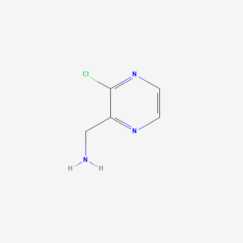 771581-15-8 2-pyrazinemethanamine, 3-chloro- chemical structure