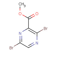 13301-04-7 Methyl3,6-dibromopyrazine-2-carboxylate chemical structure