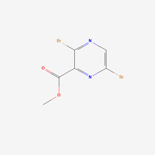13301-04-7 Methyl3,6-dibromopyrazine-2-carboxylate chemical structure