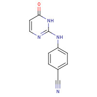 189956-45-4 4-[(4-Hydroxypyrimidin-2-yl)amino]benzonitrile chemical structure