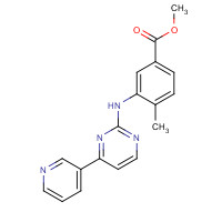 917392-54-2 Methyl 4-methyl-3-{[4-(3-pyridinyl)-2-pyrimidinyl]amino}benzoate chemical structure