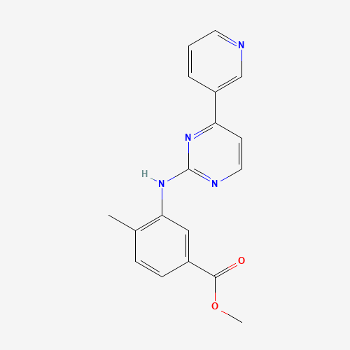 917392-54-2 Methyl 4-methyl-3-{[4-(3-pyridinyl)-2-pyrimidinyl]amino}benzoate chemical structure