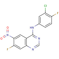 162012-67-1 N-(3-Chloro-4-fluorophenyl)-7-fluoro-6-nitro-4-quinazolinamine chemical structure
