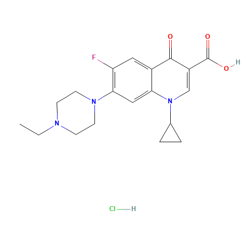 112732-17-9 Enrofloxacin Hydrochloide chemical structure