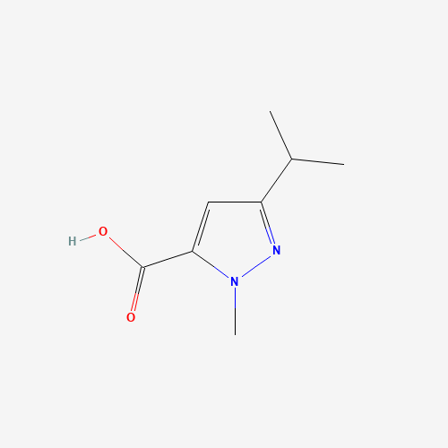 78208-73-8 3-Isopropyl-1-methyl-1H-pyrazole-5-carboxylic acid chemical structure