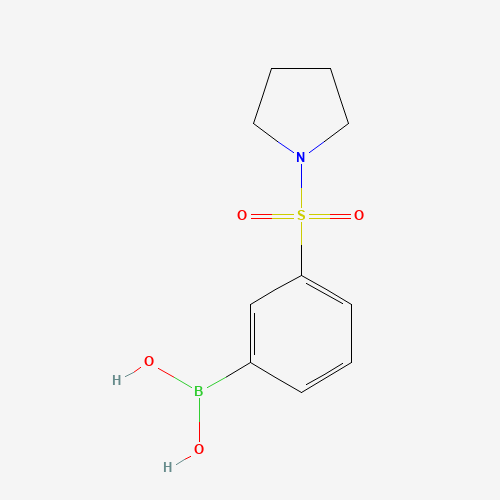 871329-61-2 [3-(1-Pyrrolidinylsulfonyl)phenyl]boronic acid chemical structure