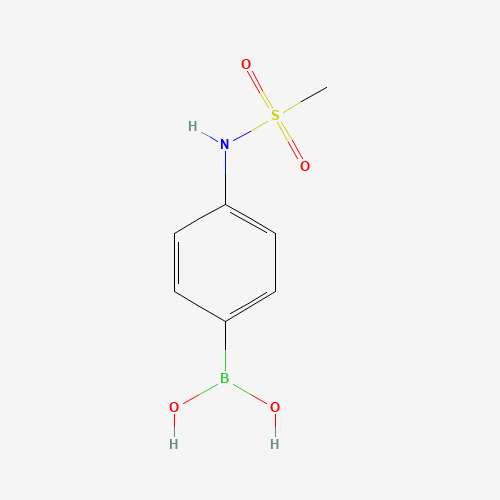 380430-57-9 {4-[(Methylsulfonyl)amino]phenyl}boronic acid chemical structure