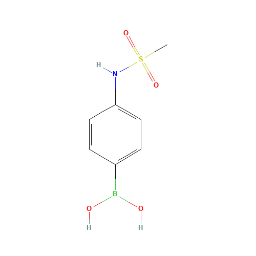 380430-57-9 {4-[(Methylsulfonyl)amino]phenyl}boronic acid chemical structure
