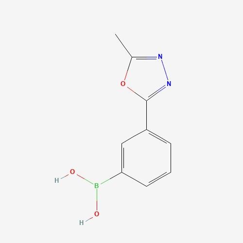 913836-04-1 [3-(5-methyl-1,3,4-oxadiazol-2-yl)phenyl]boronic acid chemical structure