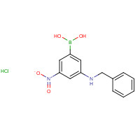 913835-78-6 [3-(Benzylamino)-5-nitrophenyl]boronic acid hydrochloride (1:1) chemical structure