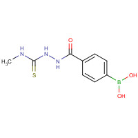 957060-78-5 (4-{[2-(Methylcarbamothioyl)hydrazino]carbonyl}phenyl)boronic acid chemical structure