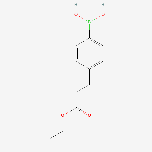 660440-57-3 [4-(3-Ethoxy-3-oxopropyl)phenyl]boronic acid chemical structure