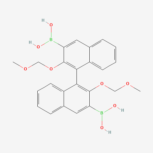 957111-26-1 [2,2'-Bis(methoxymethoxy)-1,1'-binaphthalene-3,3'-diyl]diboronic acid chemical structure