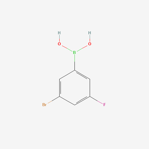 849062-37-9 (3-Bromo-5-fluorophenyl)boronic acid chemical structure