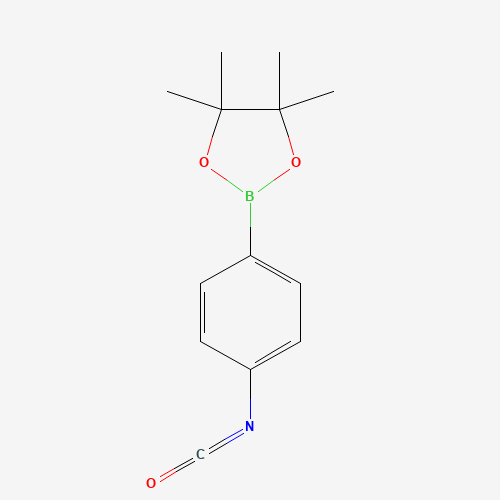 380430-64-8 2-(4-Isocyanatophenyl)-4,4,5,5-tetramethyl-1,3,2-dioxaborolane chemical structure