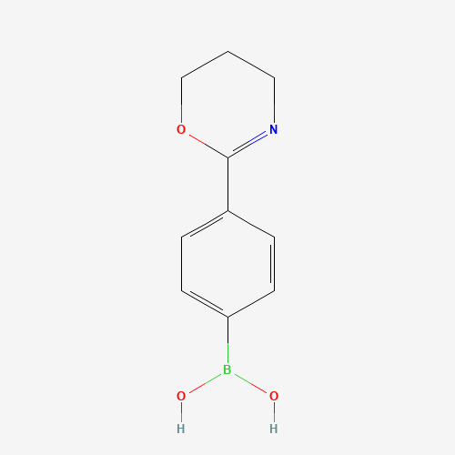 850568-68-2 [4-(5,6-Dihydro-4H-1,3-oxazin-2-yl)phenyl]boronic acid chemical structure