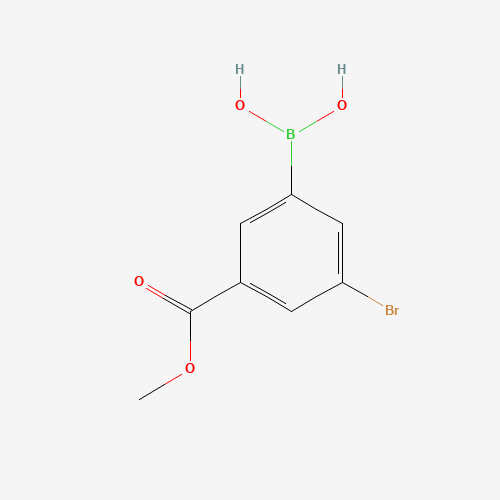 913835-87-7 [3-Bromo-5-(methoxycarbonyl)phenyl]boronic acid chemical structure