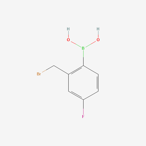 850568-01-3 [2-(Bromomethyl)-4-fluorophenyl]boronic acid chemical structure