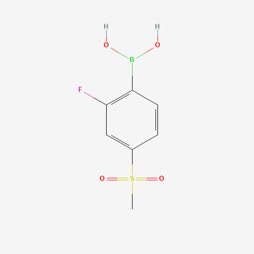 957060-85-4 [2-Fluoro-4-(methylsulfonyl)phenyl]boronic acid chemical structure