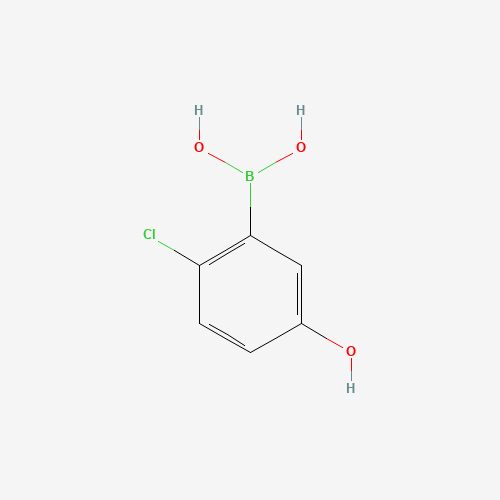 913835-71-9 (2-Chloro-5-hydroxyphenyl)boronic acid chemical structure