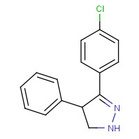 59074-26-9 3-(4-Chlorophenyl)-4-phenyl-4,5-dihydro-1H-pyrazole chemical structure