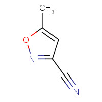57351-99-2 5-Methyl-1,2-oxazole-3-carbonitrile chemical structure