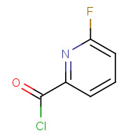 64197-03-1 6-Fluoropyridine-2-carbonyl chloride chemical structure